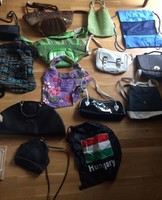 14 db retro divat táska női táska egyben válltáska strandcikbolt árukészletéből akciós kiárusítás
