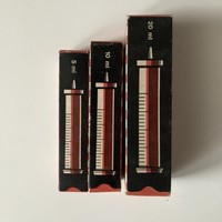 ÚJ! Orvosi üveg fecskendő tartalék hengerek - 5-10-20 ml + 1 db 20 ml doboz nélküli tartalék henger