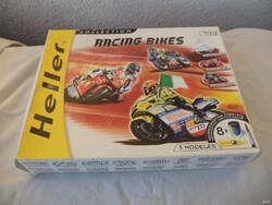 Racing bikes, 3 motor makett, Heller