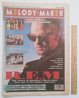 Melody Maker 1991/3/2 REM Ned's Atomic Dustbin Bleach Farm Slowdive Curve Scritti Movement Ex