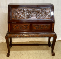 Kínai faragott írószekreter