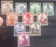 Deutsche Reich kosztüm német harmadik birodalom teljes sor beragadva a lapra falcos