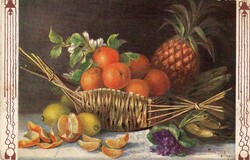 Képeslap:  Csendélet.