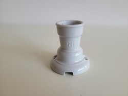 Régi vintage kőporcelán fali lámpa foglalat Noris porcelán falikar