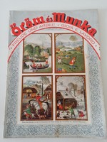 Öröm és Munka magyarországi kiadás1939. 56 oldalas, II.Vh. havilap. Nagy, 37x27cm-es kiadvány
