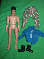 MINŐSÉGI EREDETI KENNER BIG JIM 20 cm WWII: német tankparancsnok akció figura a képek szerint
