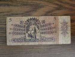 Öt Pengő 1939.
