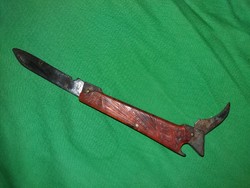 Régi orosz CCCP a NOSZF 70.évfordulós bakelit nyelű bicska 17 cm a penge 6 cm a képek szerint