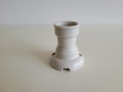 Régi vintage kőporcelán fali lámpa foglalat Noris porcelán falikar