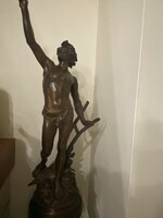 Bronz szobor 80cm Pax Labor Edouard Drouot