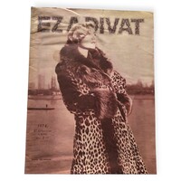 1974 24. szám.      /  EZ A DIVAT  /  Eredeti SZÜLINAPI ajándék Ssz.:  37779