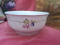 Hollóházi porcelán köretes / tálalóedény