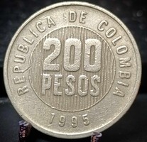 Kolumbia 200 peso, 1995 B03C3