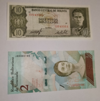 Bolivia 10 pesos