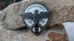 Hitlerjugend Kitűző zománcos G. Brehmer