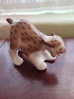 Polonne orosz porcelán Hiuz figurális szobor
