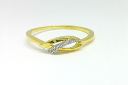 Köves arany gyűrű (ZAL-Au130429)