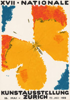 Művészeti kiállítás Zürich Svájc A.Giacometti 1928 lepke pillangó vintage turisztikai plakát reprint