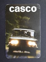 Kártyanaptár 1976 - CASCO, Állami Biztosító, ÁB feliratú retró zsebnaptár