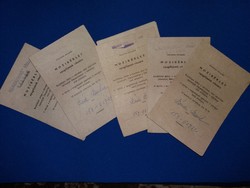 Antik SZEGED 10 alkalmas mozibérletek " VÖRÖS CSILLAG " és " SZABADSÁG " állapot a képek szerint
