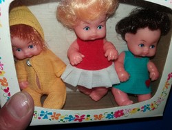 Régi 1970-s évek IDEAL - "BETSY" játék baba szett bontatlan csomagolásával.képek szerint