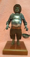 Középkori lovag, Sancho Panza szobor (L5349)