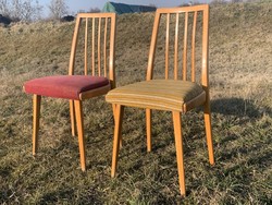 2 darab Jiri Jiroutek szék 1960  Mid-Century Dining Chair by Jiří Jiroutek for Interiér Praha, 1960s