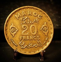 Marokkó 20 frank, 1371 (1952) B05D3