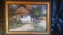 Szontágh Tibor nevével szignózott festmény