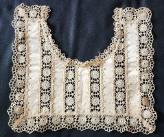 Cca 1918 Szecessziós ART NOUVEAU csipke gallér BABARUHA IS