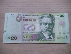 20   Pesos    2015   Uruguay