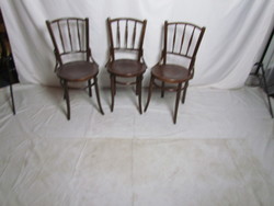 Antik Thonet szék 3db( restaurált)