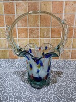 Muránói Üvegkosár