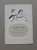 Szabó Iván-katalógus