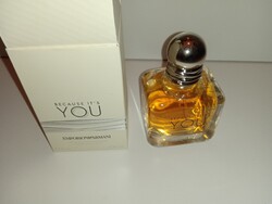 Giorgio Armani, Because it's you, női parfüm, 50ml - kibontott, de nem használt