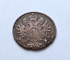 II. Ferenc 1 Krajcár 1800 S.