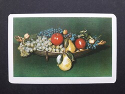 Kártyanaptár 1976 - AGROKER, Nyíregyháza feliratú retró zsebnaptár