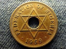Nigéria II. Erzsébet (1952-1963) 1/2 Penny 1959