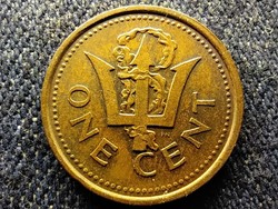 Barbados II. Erzsébet (1966-2021) 1 Cent 1986