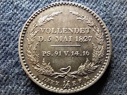Német Államok Szász Királyság I. Antal (1827-1836) .521 Ezüst 1/6 tallér 1827 S