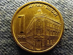 Szerbia Nemzeti Bank 1 dínár 2013