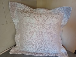 Púderrózsaszín jacquard szövésű párnahuzat