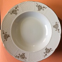 3 db Thun csehszlovák kerámia mély tányér 23 cm-es
