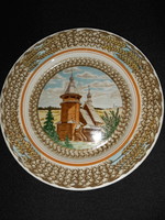 Dulevo porcelán tányér még a Szovjetúnióból (V.Semkin) ritka gyűjtői darab, jelzett