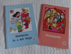 Olvass magadnak! - HÓFEHÉRKE ÉS A HÉT TÖRPE + HAMUPIPŐKE – kifesthető mesekönyvek együtt