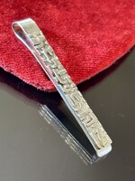 Antik ezüst nyakkendőtű