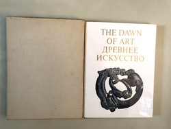M.Artamonov: The dawn of art,orosz-angol könyv