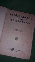 Cc.1910. Vajthó László : Petőfi Sándor összes költeményei könyv a képek szerint Uránia Kiadás