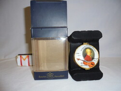 Mozart német porcelán tégely, dobozka "Reutter" - ékszeres, gyógyszeres,...