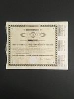 Magyar Kender-, Len- és Jutaipari Részvénytársaság Részvényutalvány 1946.